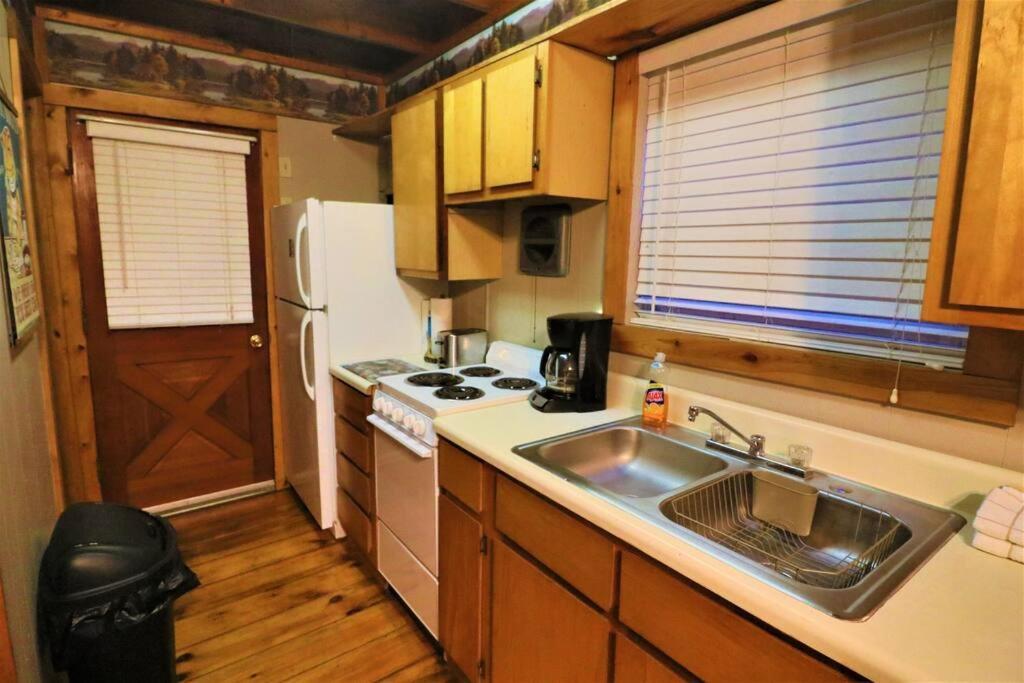 Amazing Cabin Fireplace And Stream #11 Хелен Экстерьер фото